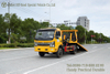 အဝါရောင်လေးဘီးယက် Wrecker Export_Dongfeng 4x2 လမ်းမကြီး ကယ်ဆယ်ရေး ရှင်းလင်းရေးယာဉ်