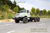 ခြောက်ဘီး All-wheel-drive Pointy Cab Off-road Truck Chassis_Customizable Off-road Chassis Grey