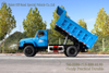 Dongfeng Pointed Cab Dump Truck_Blue Convertible Off-Road Truck Dump Truck