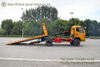 အဝါရောင်လေးဘီးယက် Wrecker Export_Dongfeng 4x2 လမ်းမကြီး ကယ်ဆယ်ရေး ရှင်းလင်းရေးယာဉ်
