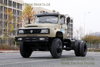 Long Head Camel Grey Dump Truck Chassis_ နောက်တာယာနှစ်လုံးပါသော 4WD ကိုယ်ထည်ကို ပြောင်းနိုင်သည်