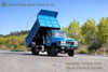 Dongfeng Pointed Cab Dump Truck_Blue Convertible Off-Road Truck Dump Truck