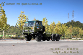 EQ2102 6WD Flathead Off-Road Truck Chassis One နှင့် A half Rows Cab _ Export အတွက် ပြင်ဆင်နိုင်သည်