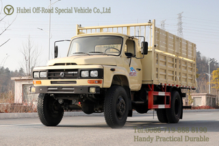 Dongfeng EQ1093 4WD ကုန်တင်ထရပ်_4×4 အမြင့်ကုန်သေတ္တာများ