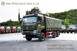 Dongfeng Six Drive Heavy Off-road Truck _6*6 Army Green Truck ကမ်းလှမ်းချက်