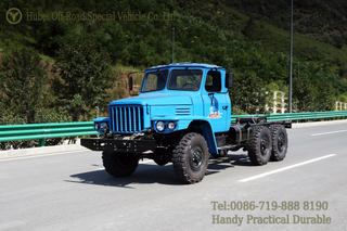 Dongfeng EQ2082 Blue Six Drive Chassis_Dongfeng သည် လမ်းကြမ်းထရပ်ကားကိုယ်ထည်ကို ပြုပြင်မွမ်းမံနိုင်သည်