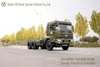 Dongfeng ခြောက်ဘီးတပ်လောင်စာထရပ်ကား Chassis_6×4 ဆီစားကိုယ်ထည်_Semi-flat Cab