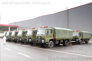 Dongfeng DF1180 လေးဘီးယက် ဟိုက်ဒရောလစ်အမြီးဓာတ်လှေကား_4×4 လမ်းကြမ်းထရပ်ကား_ ဟိုက်ဒရောလစ်အနောက်ဓာတ်လှေကား