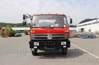 လေးဘီးယက် တစ်ပိုင်း-153 လမ်းကြမ်းအမှိုက်ပုံကြီးကားကိုယ်ထည်_6X4 Dongfeng အနီရောင်လေပွေ_Dongfeng အမှိုက်ပုံကြီး-လမ်းကြမ်းထရပ်ကား ကိုယ်ထည်