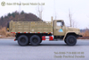 EQ2082 Dongfeng 6WD Tip Cab Dump Truck_6×6 လမ်းကြမ်းအနောက်ဘက်တွင် တပ်ဆင်ထားသော ရှစ်ဘီးကားတွဲ ထရပ်ကား