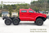 ခြောက်ဘီးယက် သံချပ်ကာကား Chassis_Red Double-row Armored Car Chassis ကို တင်ပို့ပြီး