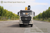8 တန် ထရပ်ကား Crane_4×2 ထရပ်ကား တပ်ဆင်ထားသော ဓာတ်လှေကား_ Export အထူးပြု ထရပ်ကရိန်း