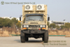 ကုန်တင်သေတ္တာထဲတွင်လေအေးပေးစက်ဖြင့် Dongfeng 6WD EQ2100 ဗင်