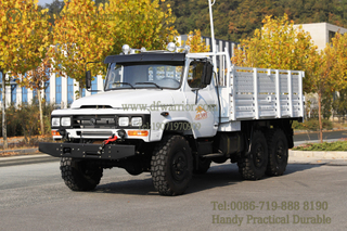 Dongfeng 6WD EQ2082 TIP TRUPTS_6 × 6 Off-Road ကုန်တင်ကုန်တင်ကုန်တင်ကား