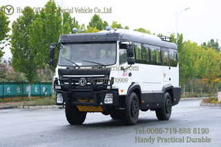 Dongfeng 4x4 Mountain Bus_dongfeng awd 23 ခုသည်သတ္တုတွင်းဒေသများရှိ Bus_off-Road ဘတ်စ်ကား 23 ထိုင်ခုံ