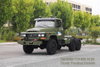 6WD Military Green Tip Truck_6×6 လမ်းကြမ်းထရပ်ကားများအတွက် Chassis သည် Export-Specific Chassis ကို Modified လုပ်နိုင်ပါသည်။