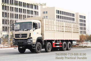 8×8 စိုက်ပျိုးရေး Silo Truck_၊8WD အကြီးစား လမ်းကြမ်း သယ်ယူပို့ဆောင်ရေး ထရပ်ကား