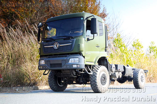 Dongfeng လေး - အဘယ်သူ --wheel truck chassis ကိုမောင်းထုတ်သည်