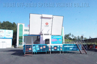 Dongfeng Wing -type rv_dwj5203 Mobile Preck_mache ဇာတ်စင်ကား