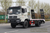 4x2 flatbed တူးဖော်သည့် Truck_flatbed Trailer_hydraul Ladder Truck Truck