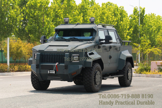 4WD အလိုအလျောက်သံချပ်ကာ Car_4WD ကာကွယ်ထားသည့်ပစ်ကပ်သံချပ်ကာကား