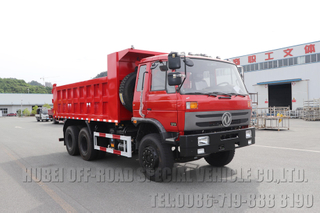 လေးဘီးယက်Platoon 153 Off-Road Dump Truck_ 6X4DongfengRed Cyclone_DongfengDump Off-Road Truck