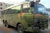 Dongfeng ခြောက်ဘီးယက် Off-road bus_6×6 လမ်းကြမ်းဘတ်စ်_24-30 ထိုင်ခုံတောမီး ဘတ်စ်ကား