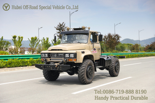 Dongfeng 4*4 ခေါင်းရှည် ကုလားအုတ်ထရပ်ကား Chassis_chassis ပြုပြင်မွမ်းမံခြင်း ယာဉ်_single Cab