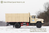 EQ1093 4WD လမ်းကြမ်းကုန်တင်ထရပ် Snow Scene_Classic Tip Cab Cargo Truck တင်ပို့မှုအတွက် မြှင့်တင်ထားသော ကုန်တင်ကား