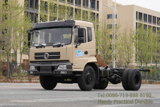Dongfeng Chassis ကို Modified လုပ်နိုင်သည်_အနောက် Dual Tire Off-road Truck Chassis