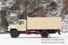 EQ1093 4WD လမ်းကြမ်းကုန်တင်ထရပ် Snow Scene_Classic Tip Cab Cargo Truck တင်ပို့မှုအတွက် မြှင့်တင်ထားသော ကုန်တင်ကား