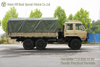 Tarpaulin နှင့်အတူ overhead လေအေးပေးစက်နှင့်အတူခြောက်ဘီးကိုအသုံးပြုသောထရပ်ကား