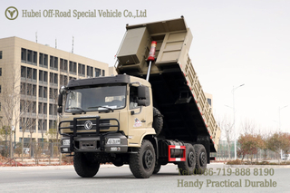 သတ္တုတူးဖော်ရန်အတွက် အကြီးစား Dump Truck_ 6×6 Flat Cab Dump Trucks